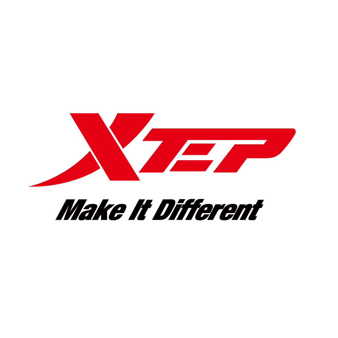 特步LOGO海外英文组合