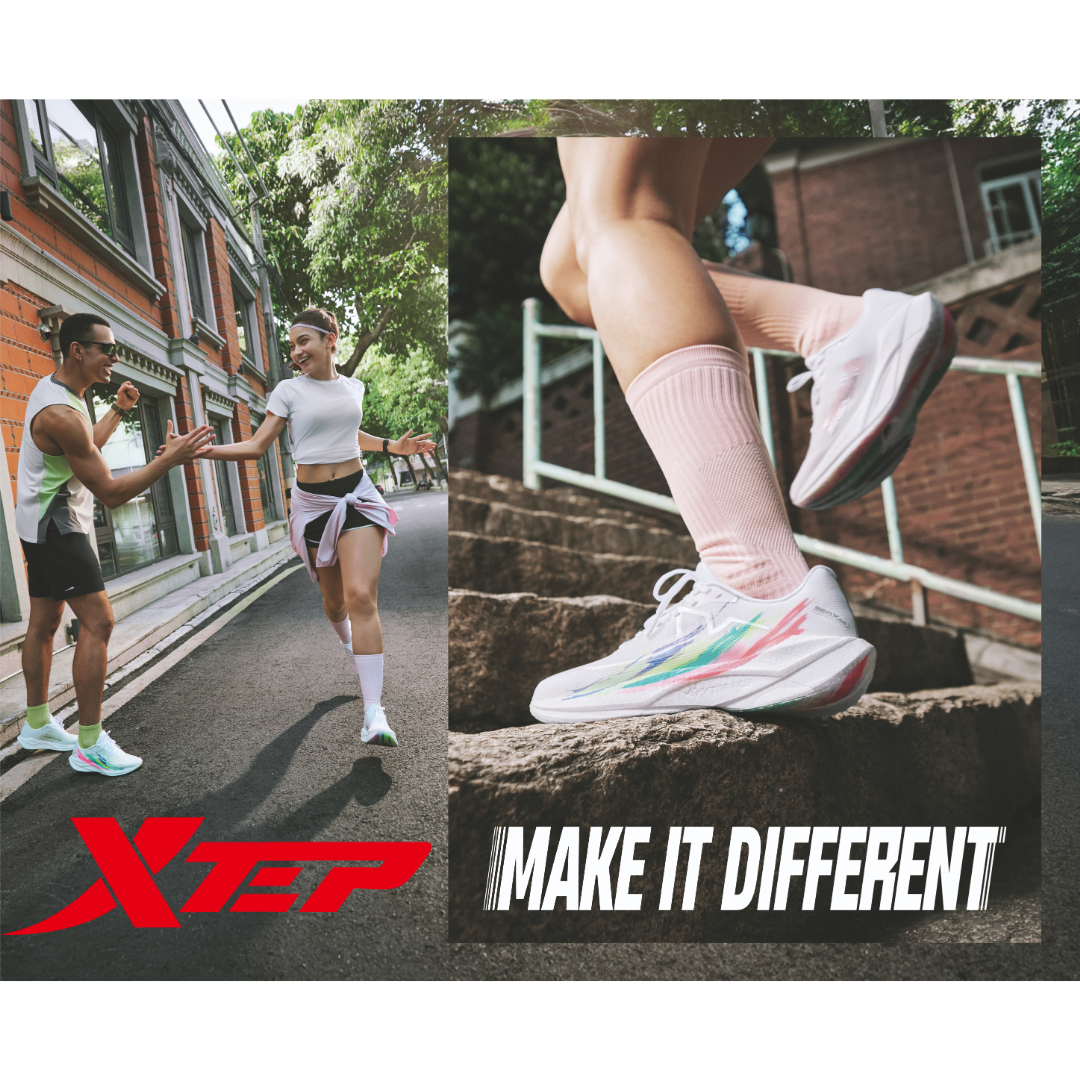 Make It Different with XTEP at Gurney Plaza