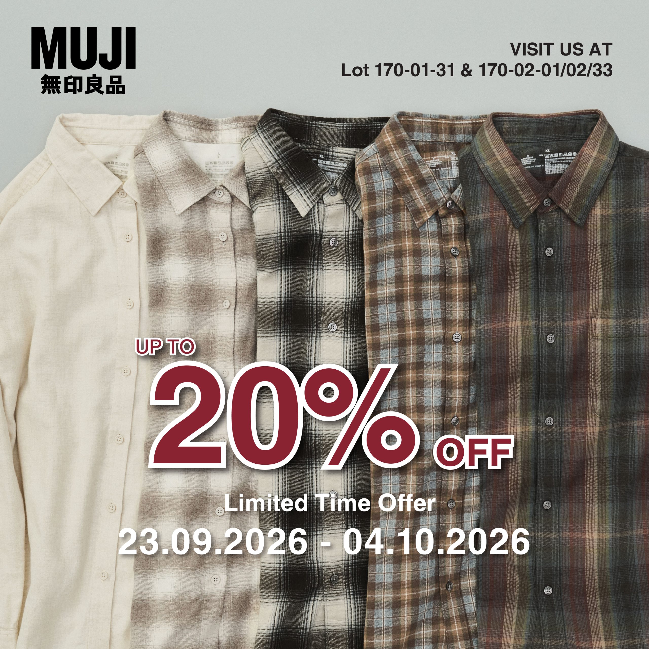 MUJI September Campaign